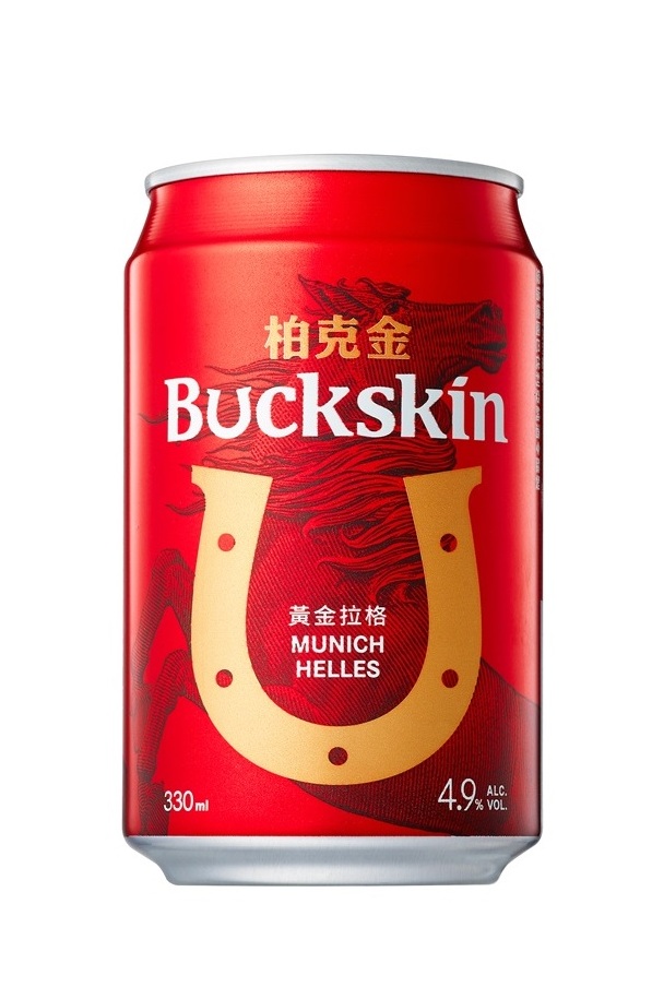 柏克金黃金拉格啤酒罐裝330ml