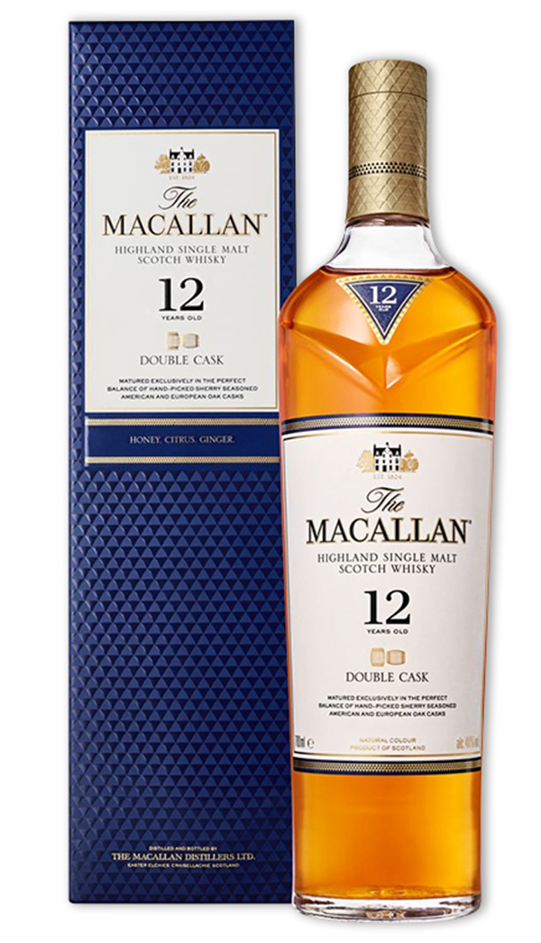 麥卡倫12年雙桶單一麥芽威士忌