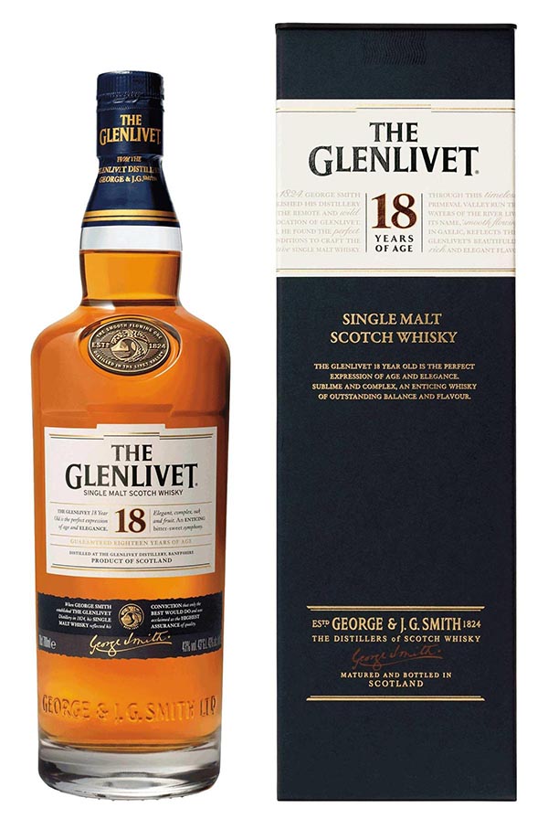 格蘭利威18年單一麥芽蘇格蘭威士忌