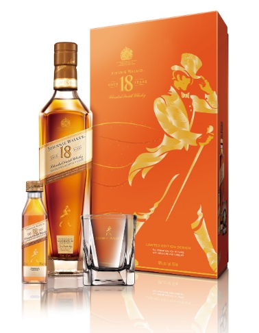 新春禮讚-108年約翰走路18年禮盒750ml