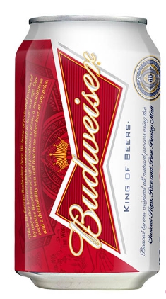 百威啤酒罐裝330ml