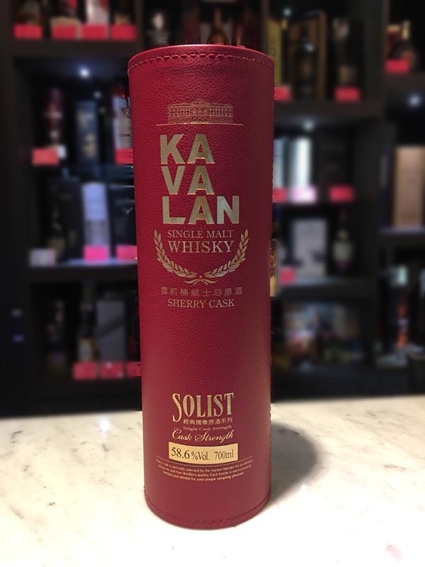 噶瑪蘭經典獨奏雪莉桶原酒58.6%