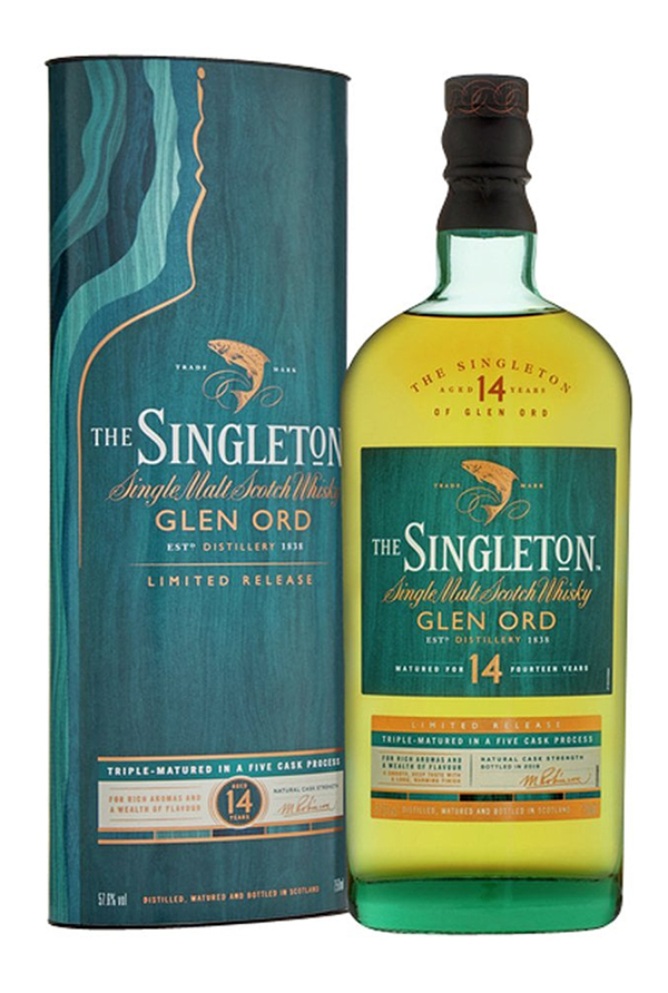 蘇格登14年原酒單一純麥蘇格蘭威士忌