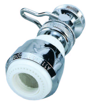 單黃銅球接頭+流量控制閥