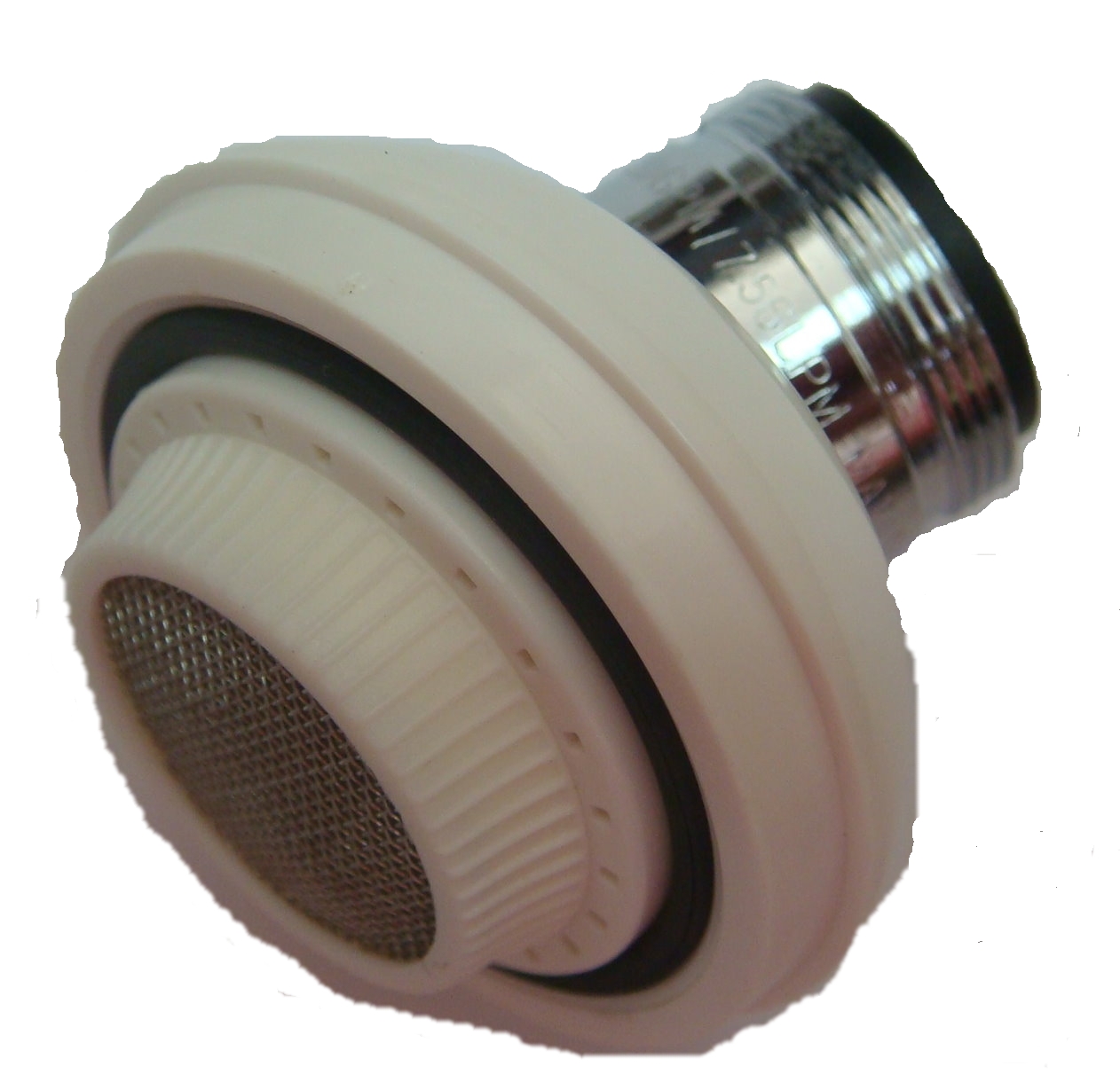 CP銅殼+白色塑膠飛碟水波器