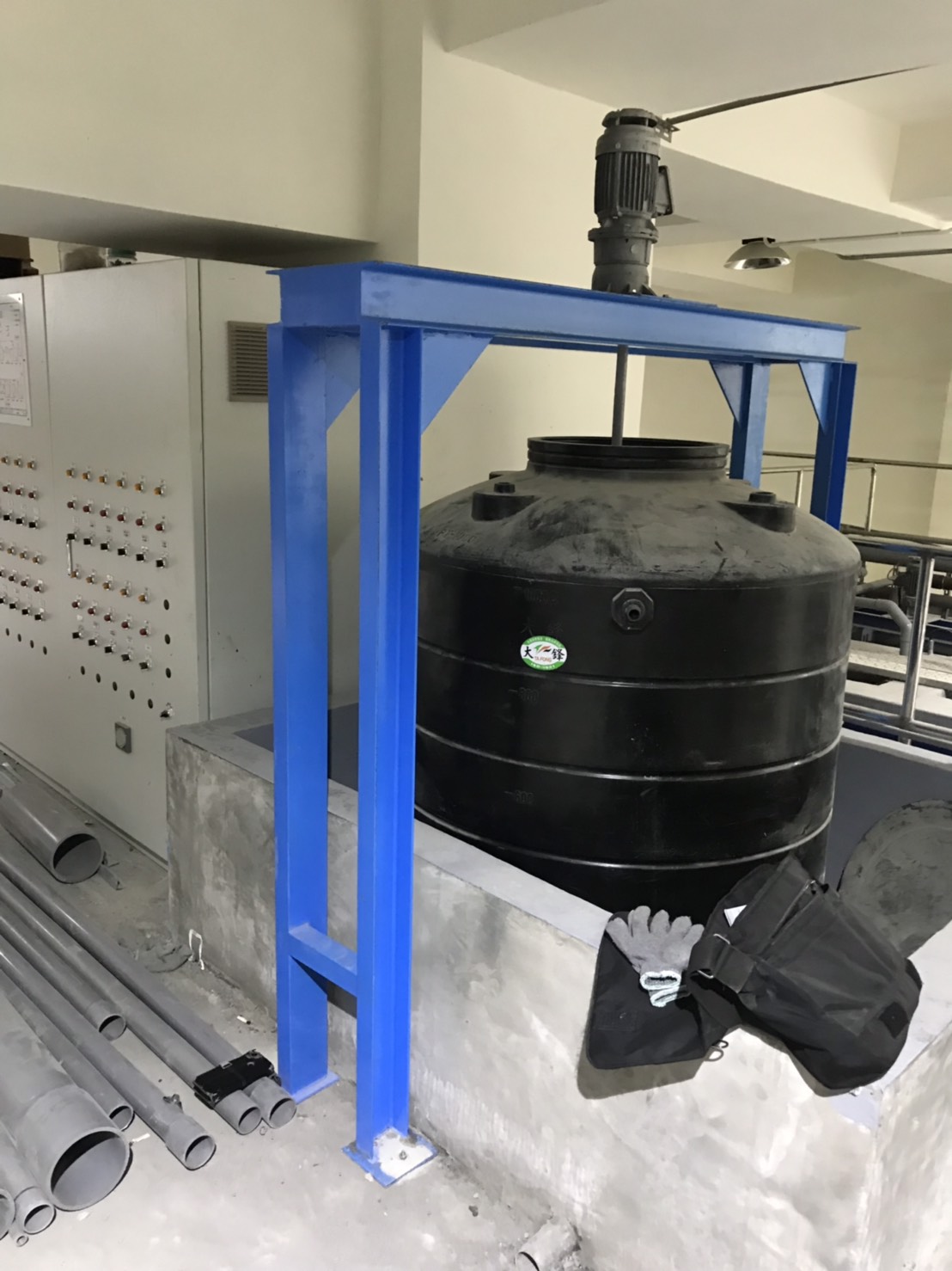 龍門架高分子攪拌機