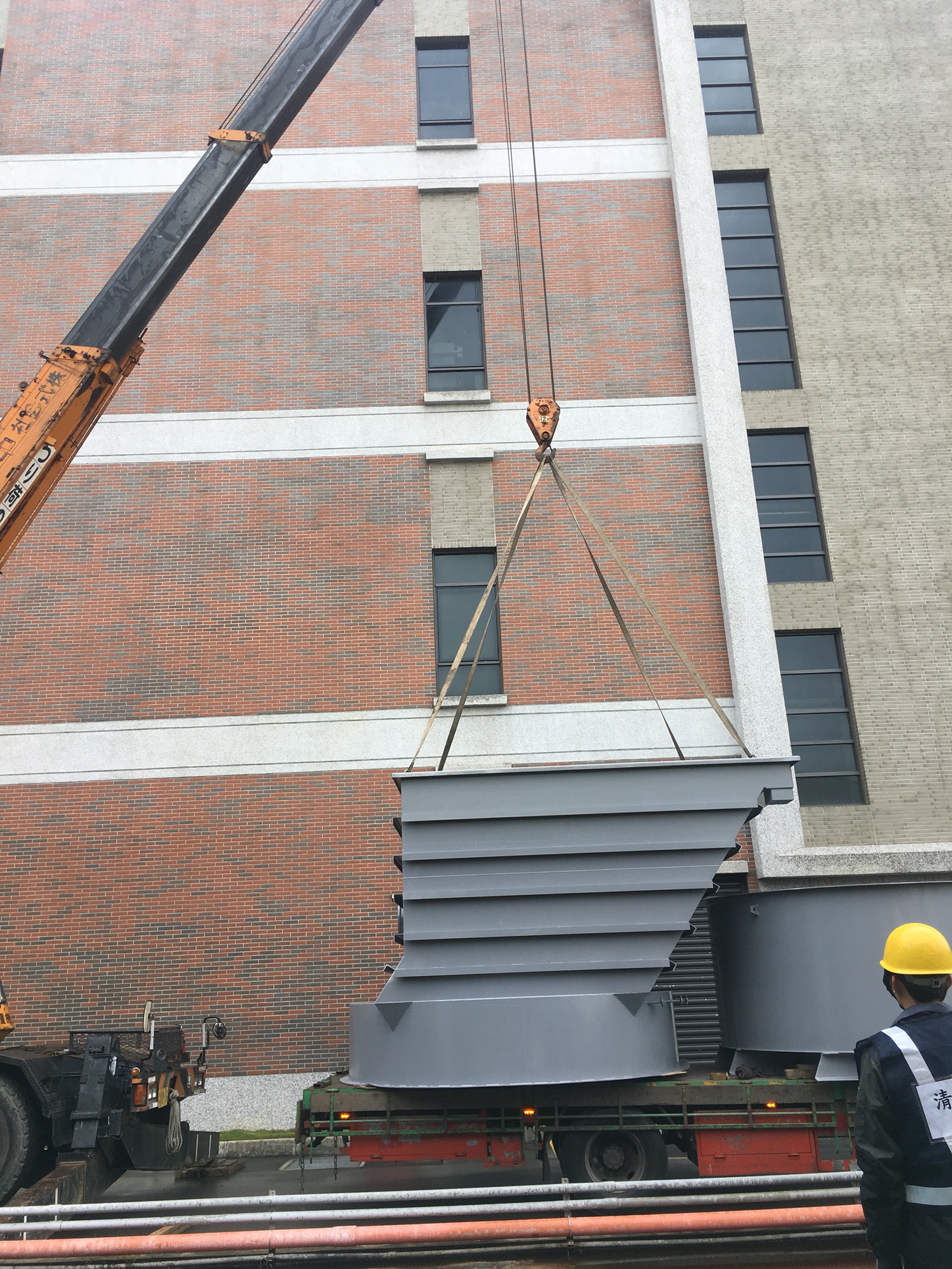 斜板式快速沉澱槽-安裝工程