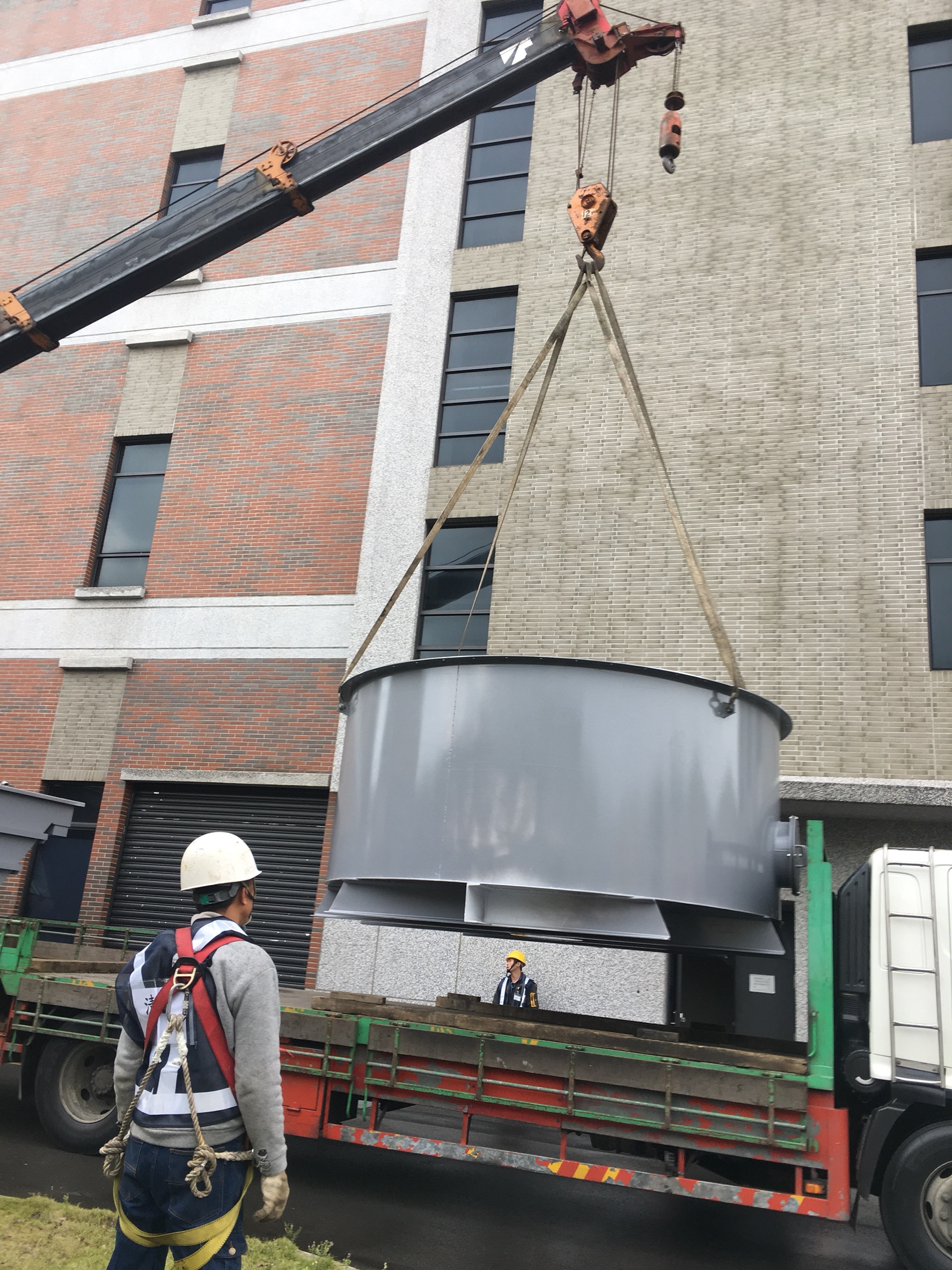 斜板式快速沉澱槽-安裝工程