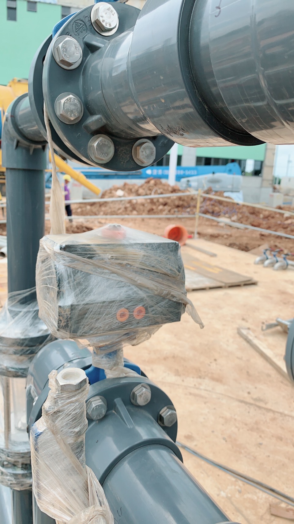 工業配管-淡水輕軌