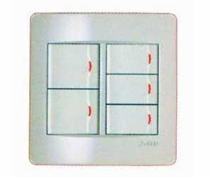 大面板二連五開夜光指示