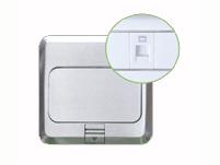 地板型一電話插座組