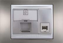 網路、電話接頭(二合一附蓋板)