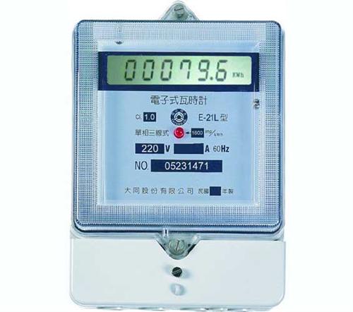 E-21L電子式瓦時計