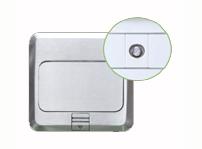 地板型一電視插座組