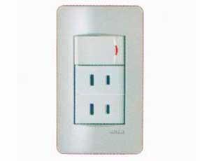 一開關雙插座