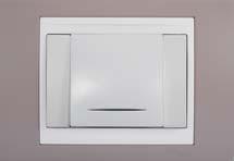 單切三路開關(夜光型附蓋板)