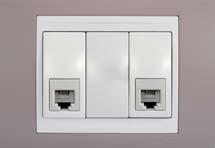 電話RJ11插座(W4-22H附蓋板)