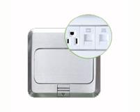 地板型三合一插座組