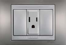 單插座(接地型附蓋板)