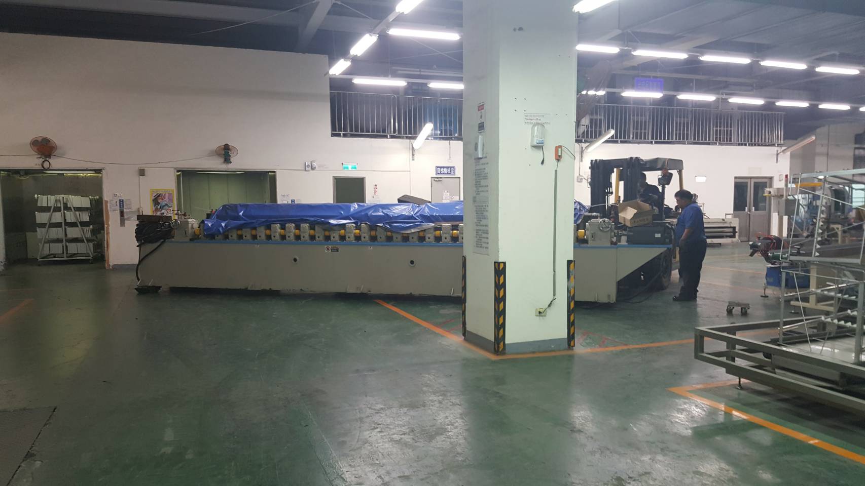 堆高機搬運-整套打包線搬運組立工程&nbsp;