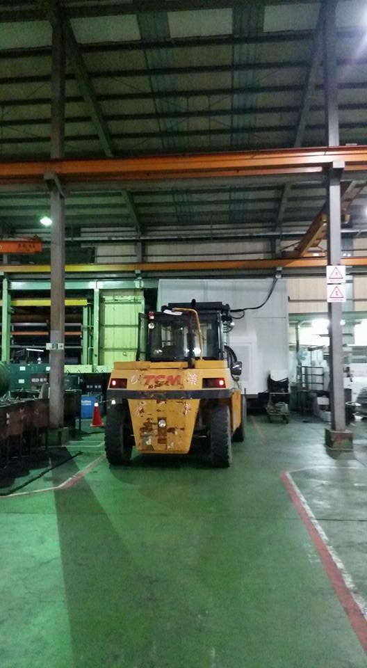 吊車起重機搬運加堆高機搬運-153噸機械搬運工程