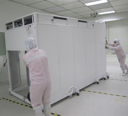 無塵室精密機械搬運-SMT設備安裝