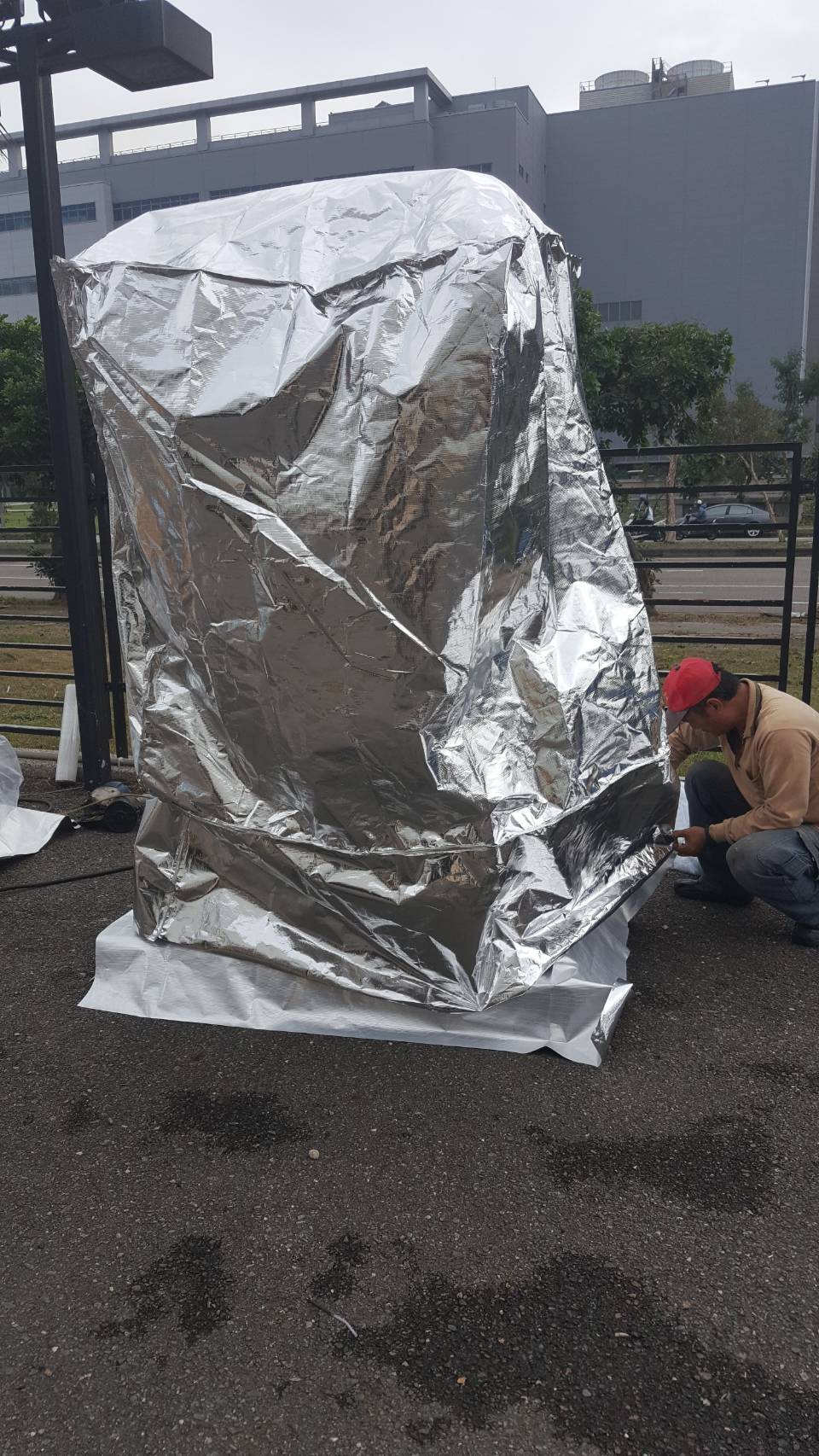 鍍膜機真空包裝釘箱裝櫃工程&nbsp;