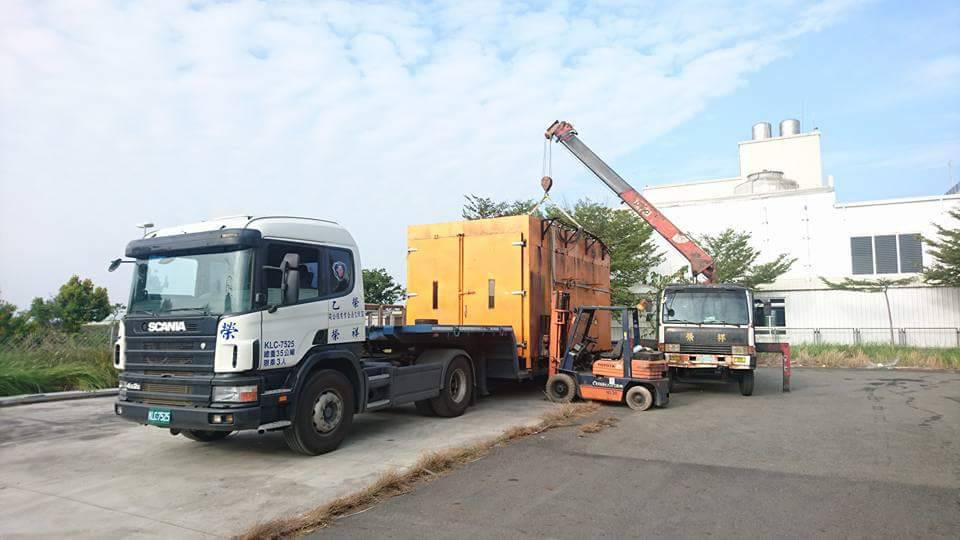 拖板車運送-超高物品載運