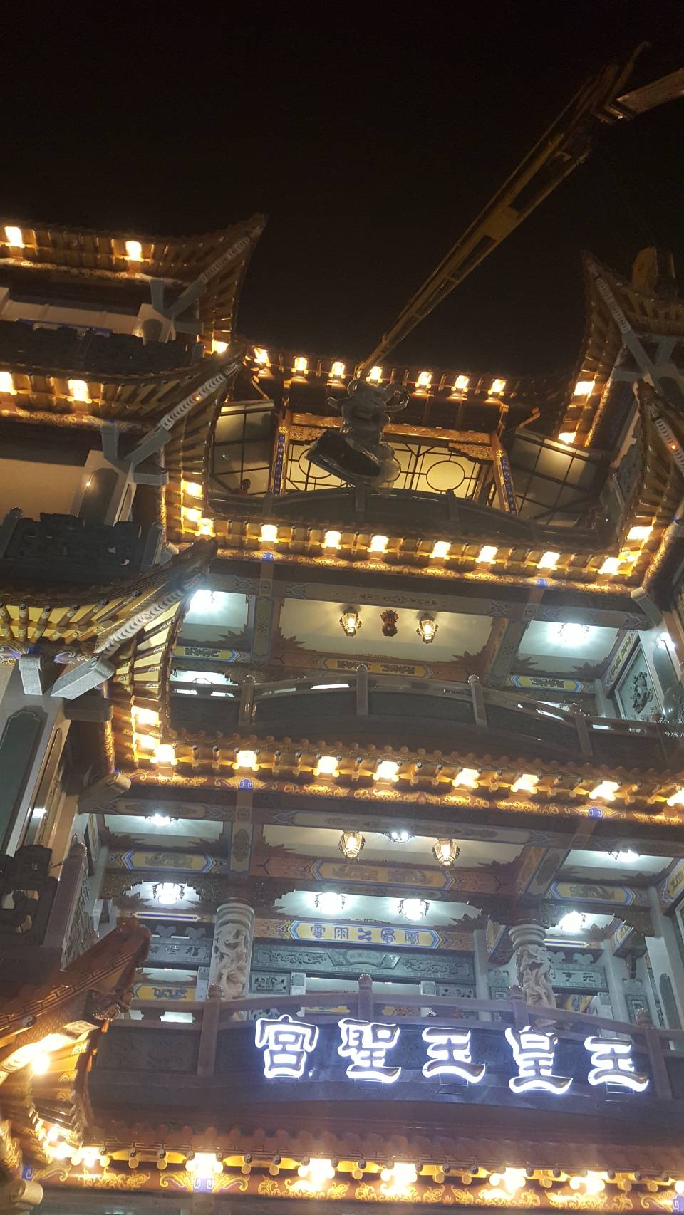 吊車起重吊掛-高難度神像吊掛安座工程&nbsp;