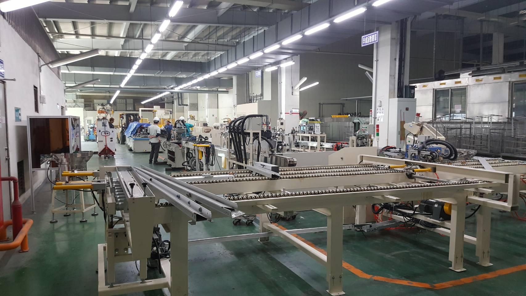 堆高機搬運-整套打包線搬運組立工程