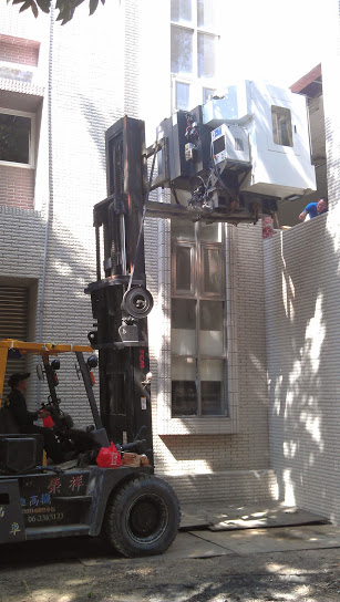 堆高機搬運-高低樓層作業