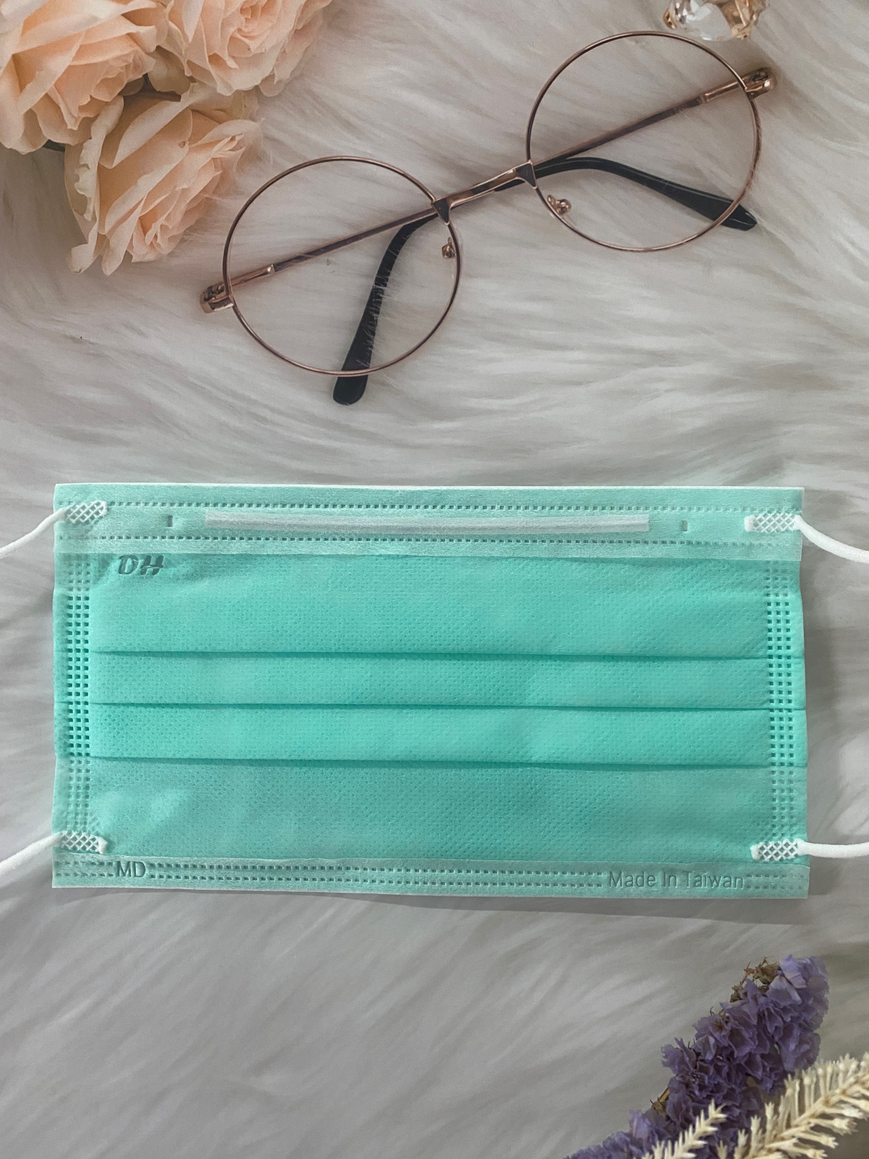 DH-01-0009頂好醫用口罩-淺綠