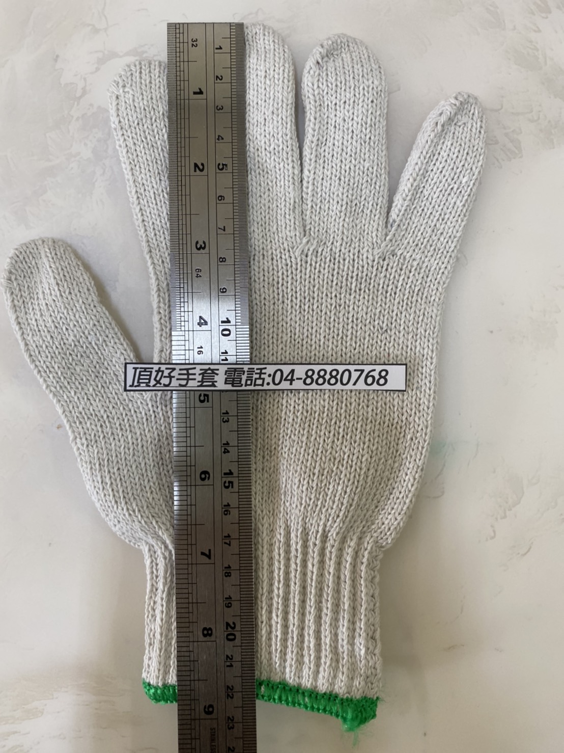 DH棉紗手套-小綠02