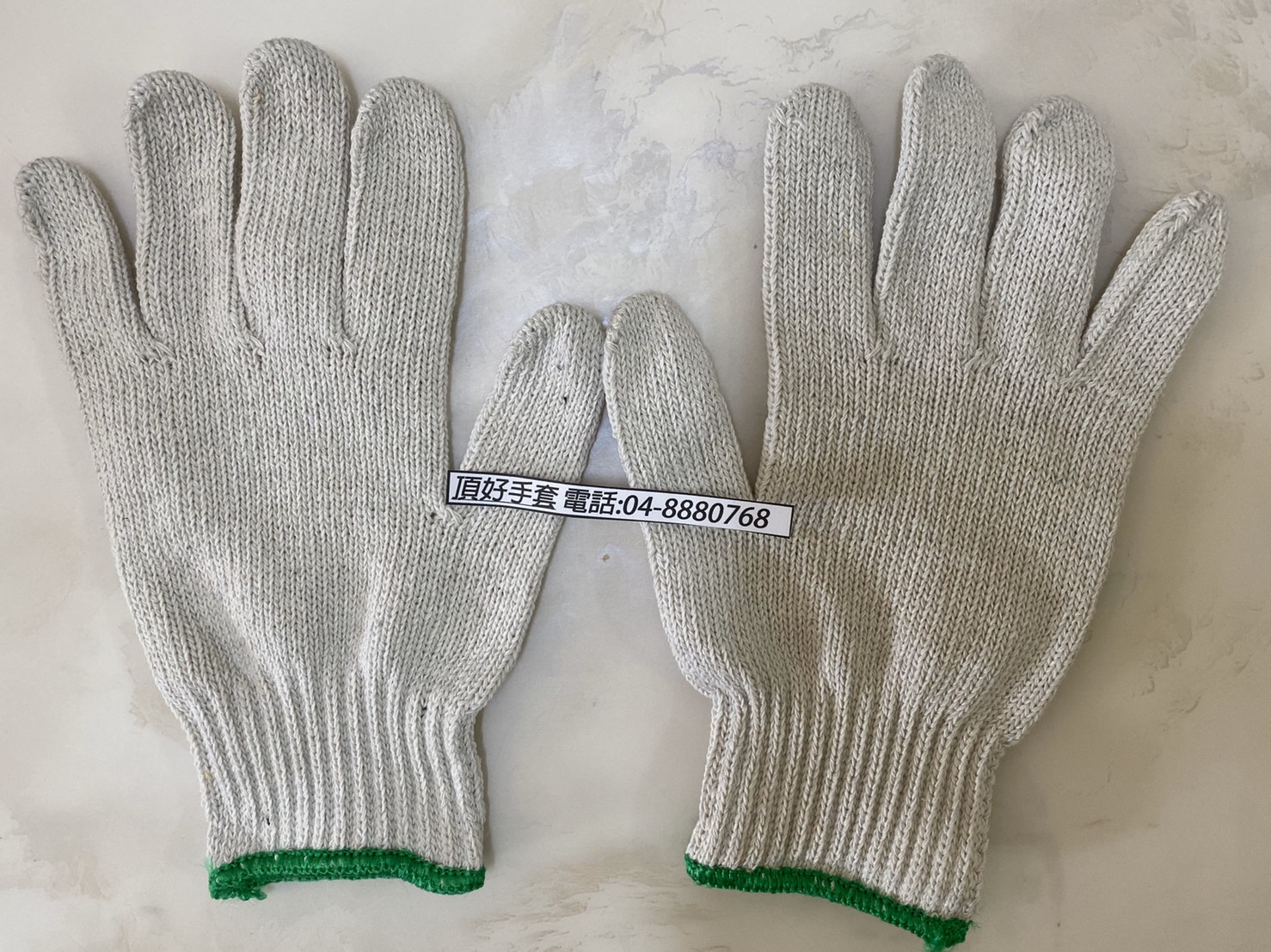 DH棉紗手套-小綠03