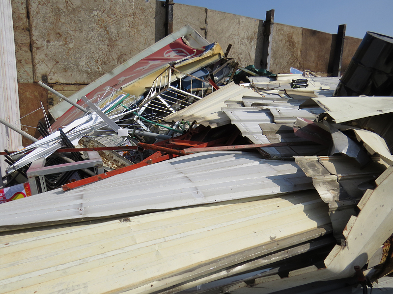高雄浪板鐵皮清運處理