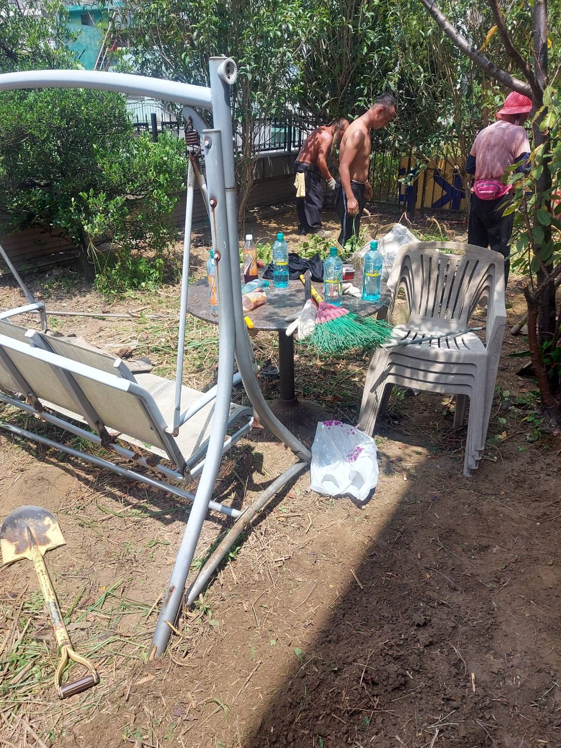 庭園整地鋪草皮工程