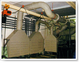 廢氣處理設備與管路(風管)