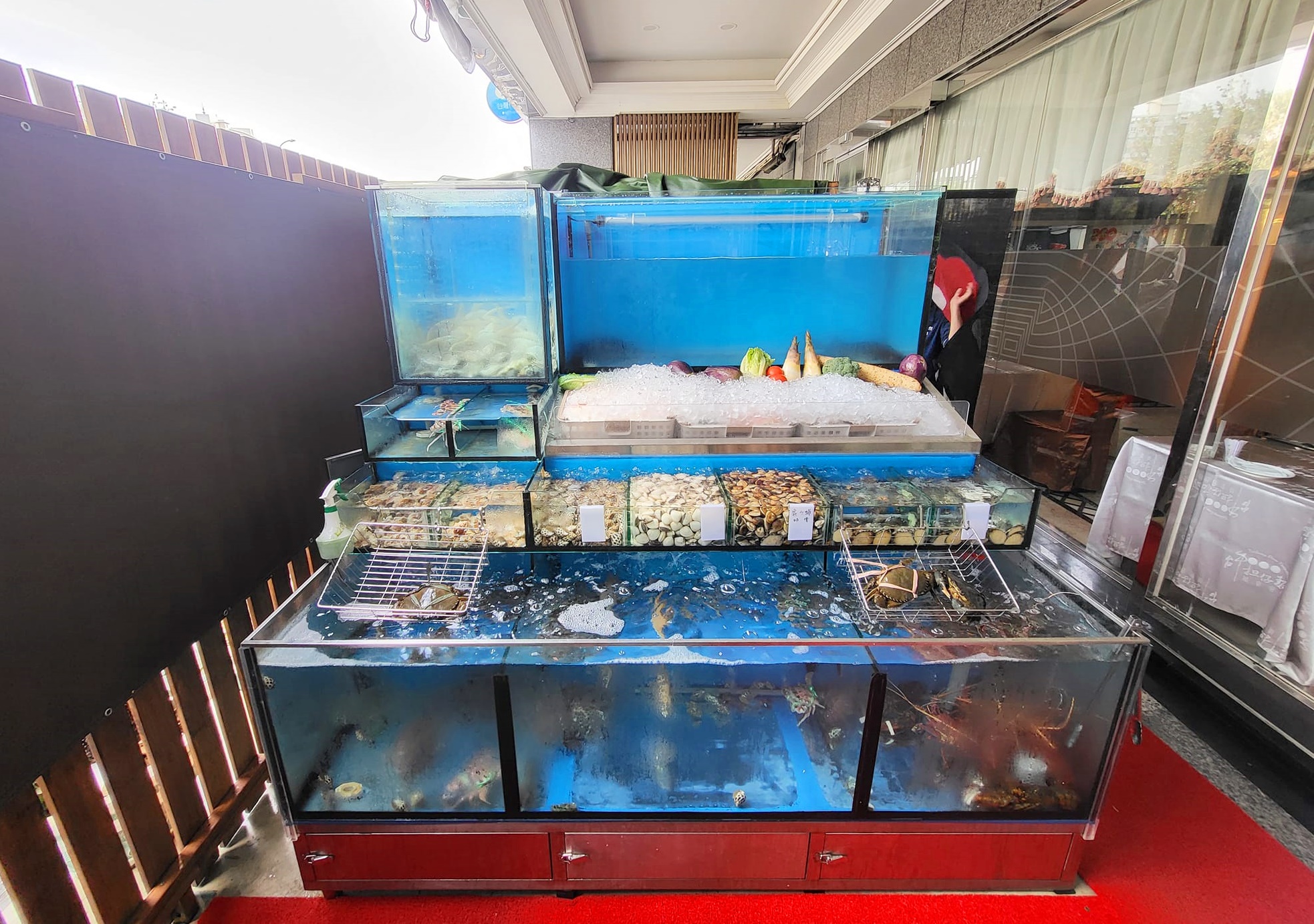 餐飲設備-海產魚缸訂作