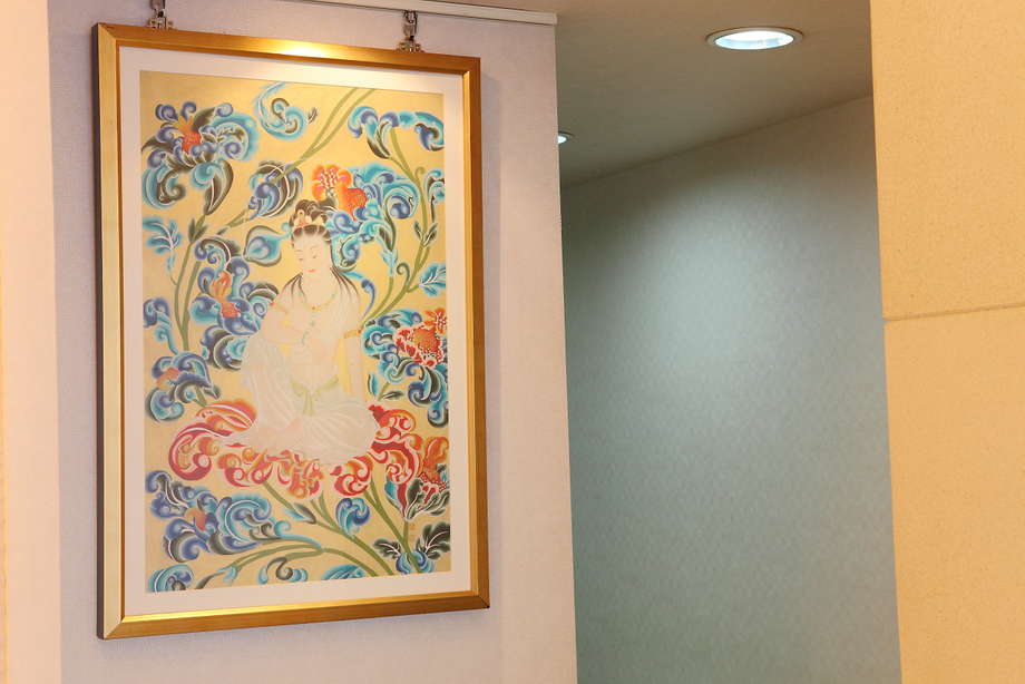 醫師娘畫作-觀世音娘娘祈福健康平安