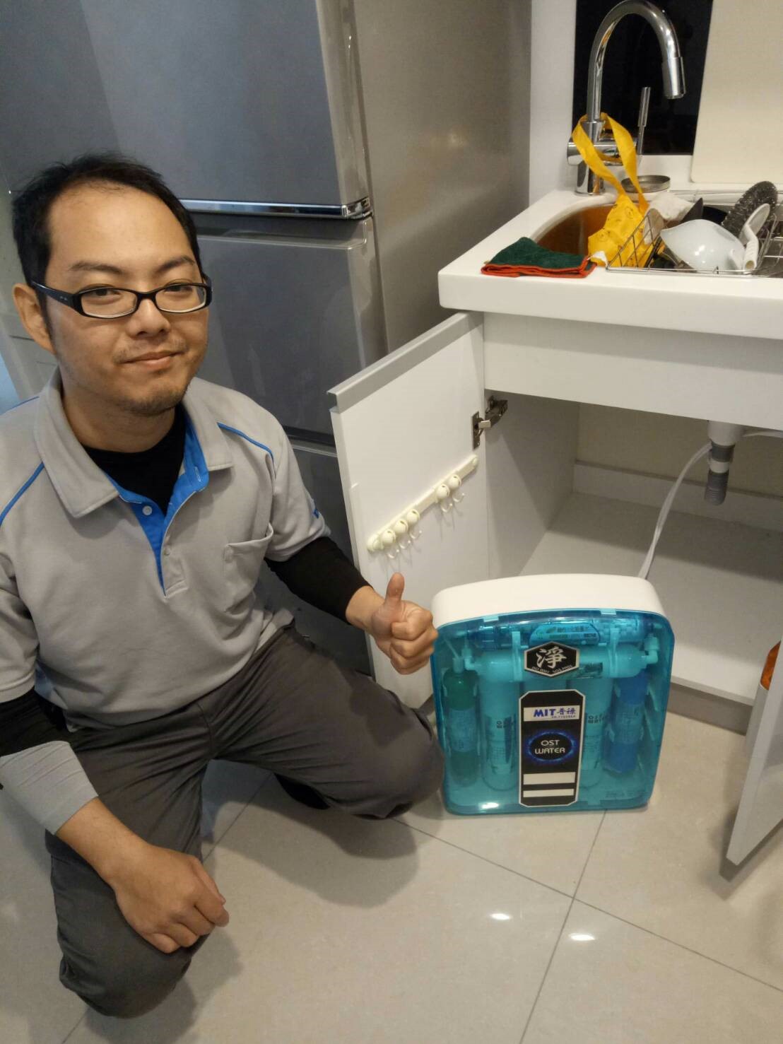 屏東晉祿淨水-淨水器客戶安裝實例2