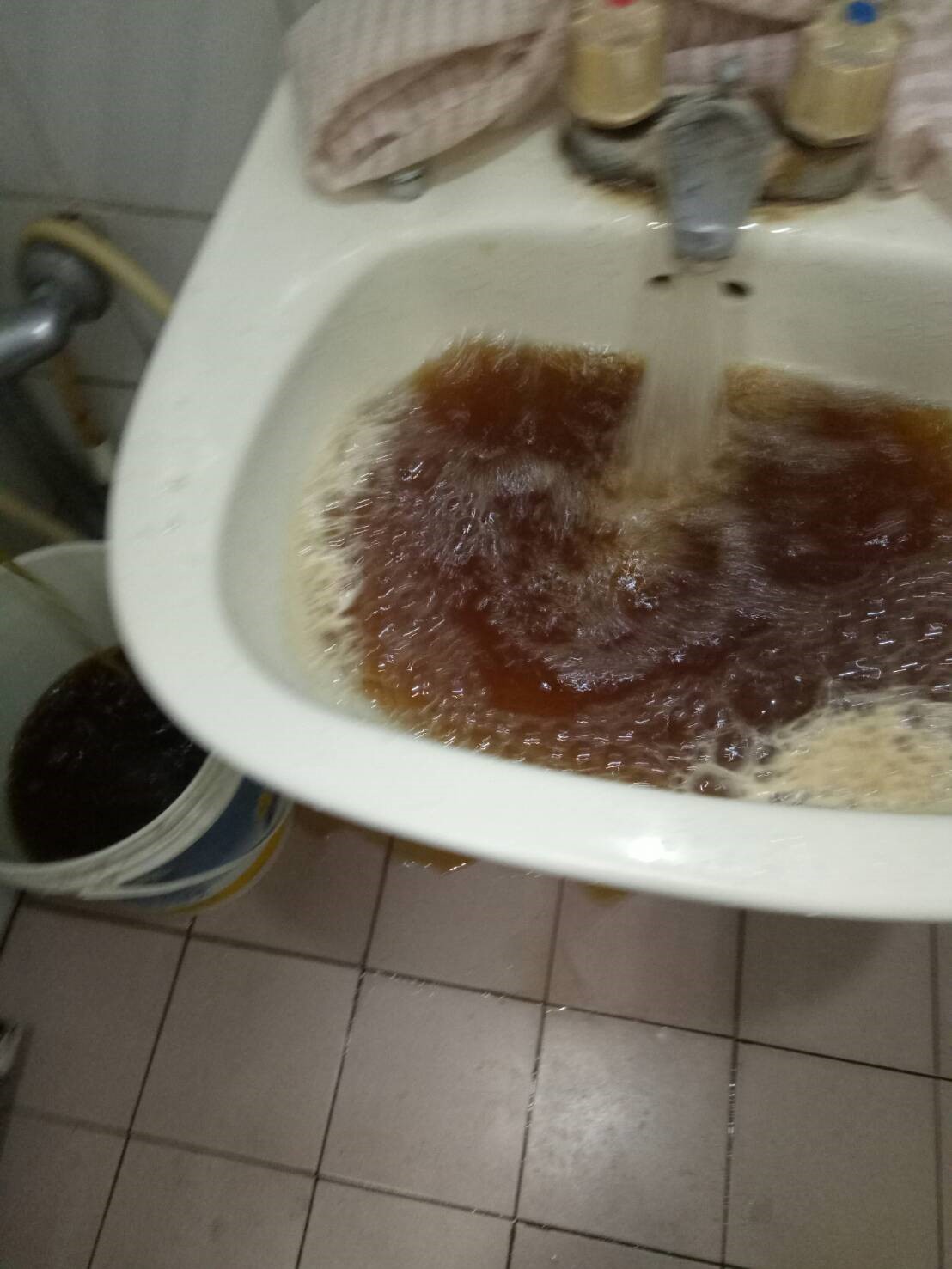 屏東清水塔清水管-高周波機器水管與水塔清洗案例7