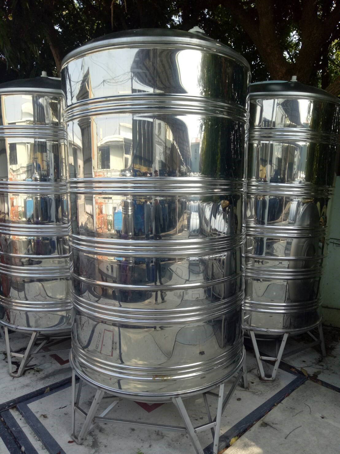 屏東晉祿不鏽鋼水塔訂製