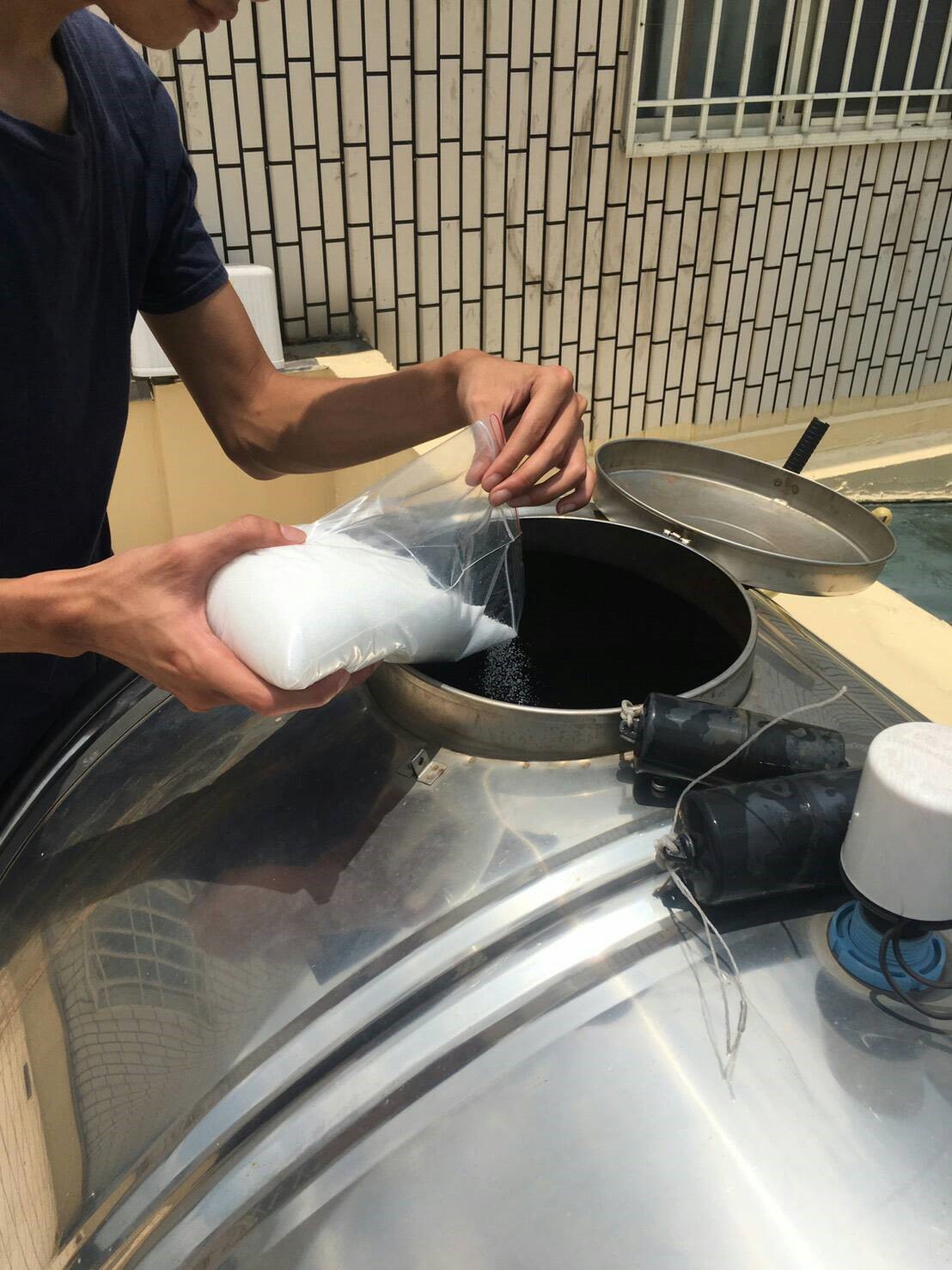 屏東晉祿清水塔清水管-高周波機器水管與水塔清洗案例9