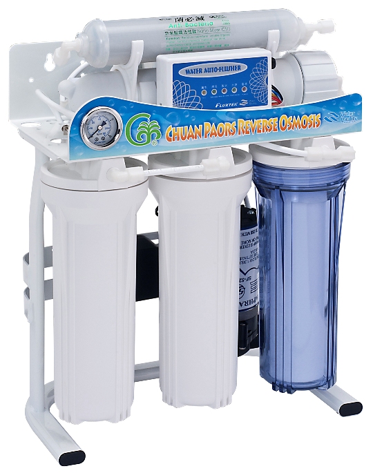 屏東RO逆滲透-全自動微電腦(豪華型)壓力錶5道RO機