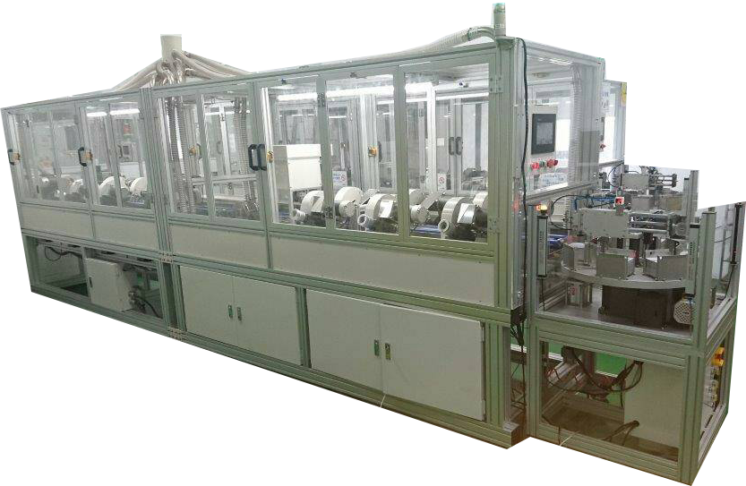 全自動投料．加工．收料機械設備