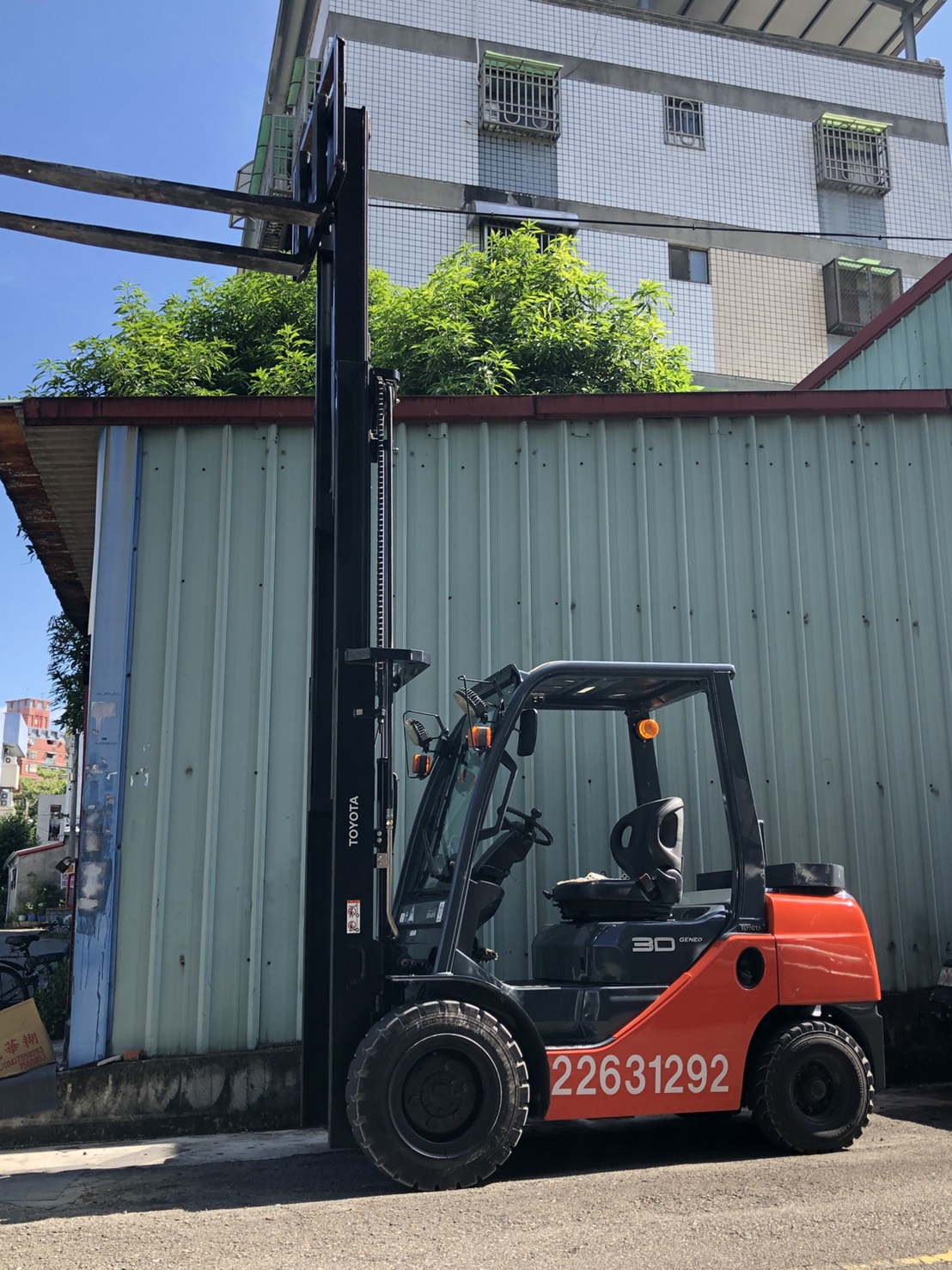 3噸堆高機,揚昇4.3米