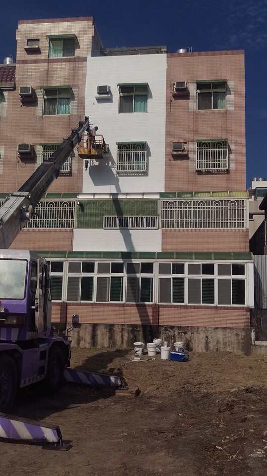 永康大同街後外牆防水