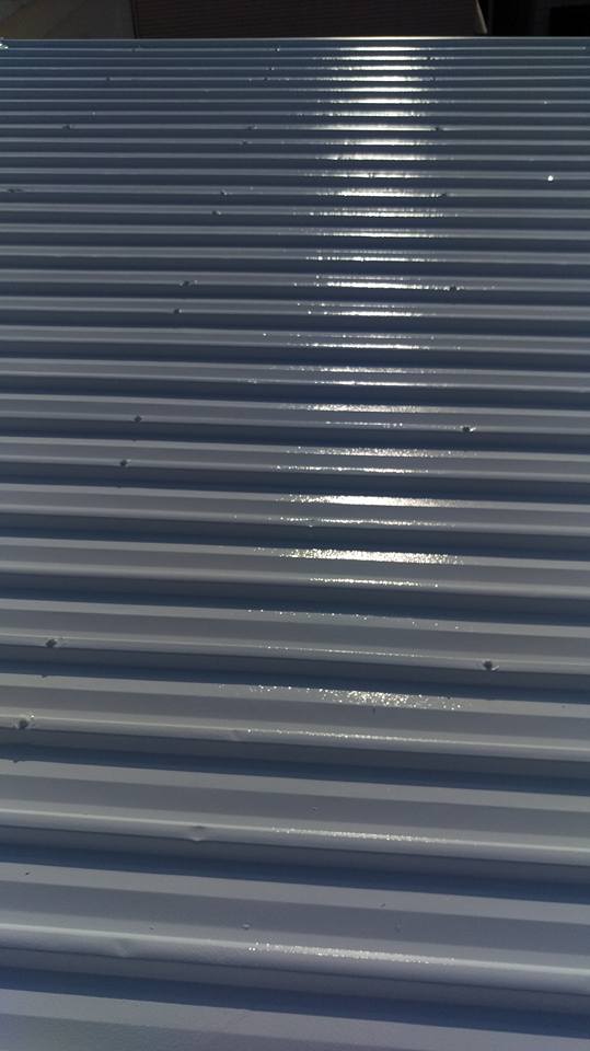 永康中華路２１４巷屋頂防水+鐵皮隔熱