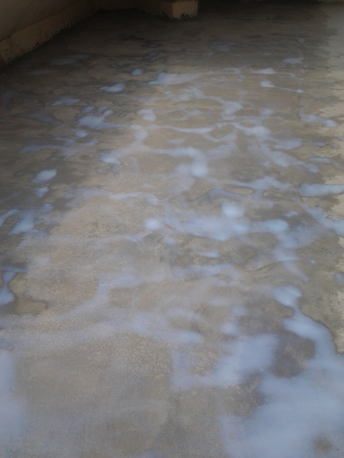 屋頂PU防水-素地整理打底3