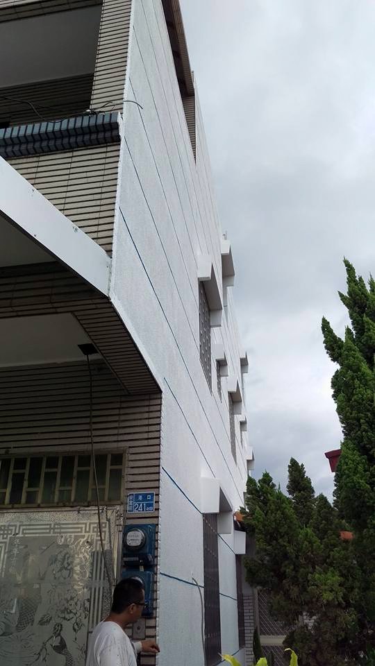 安定港口外牆隔熱防水